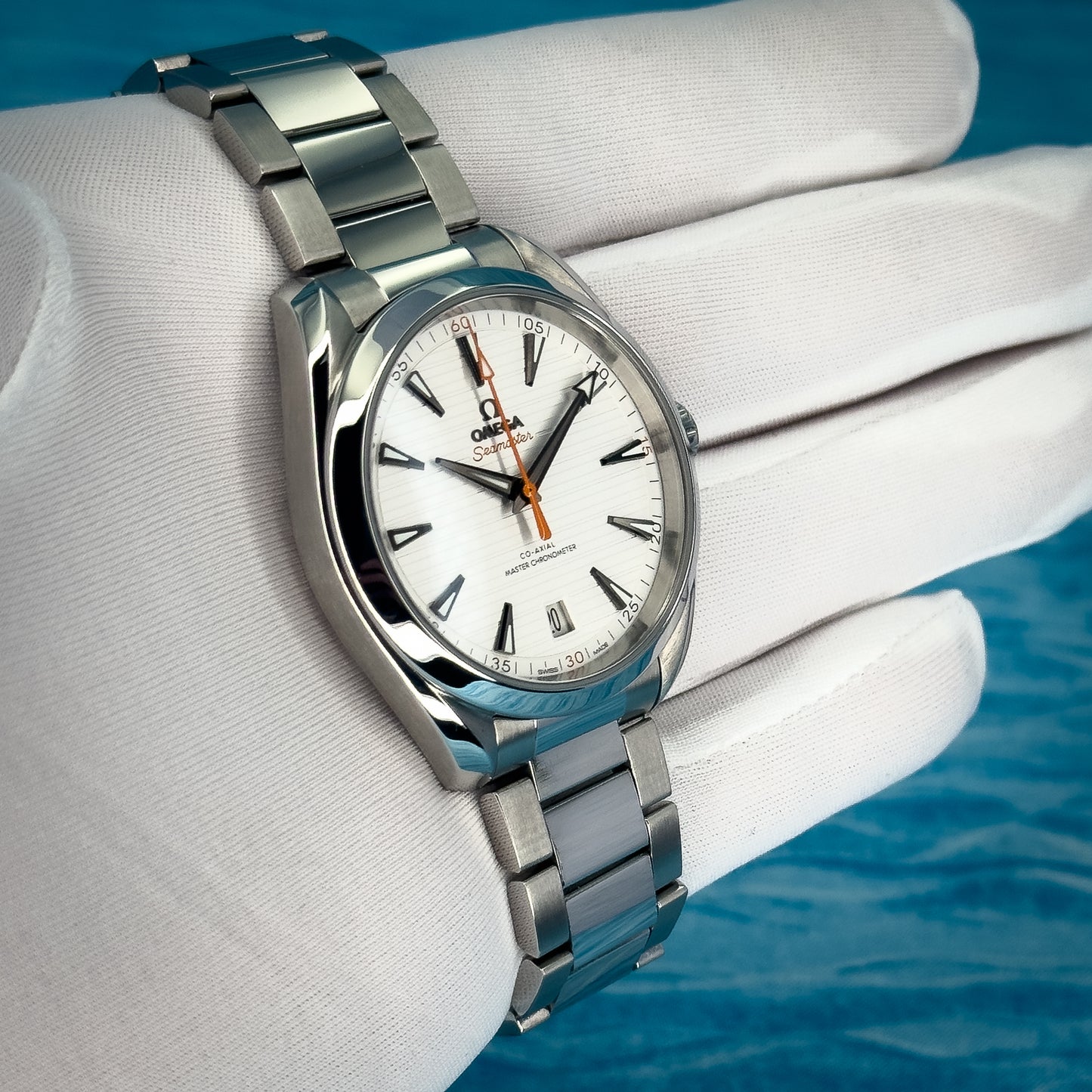 Omega Seamaster Aqua Terra Silver Teak Dial 41MM