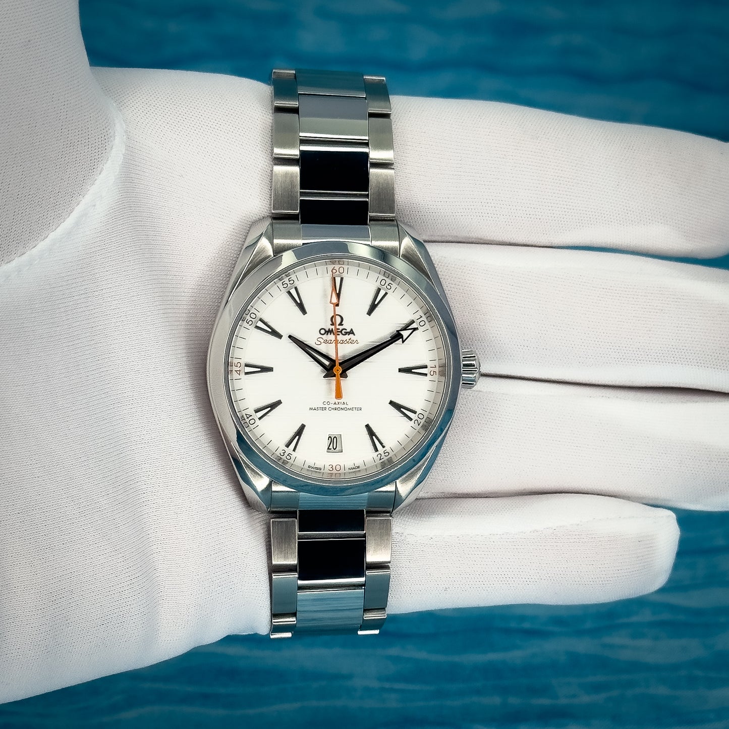 Omega Seamaster Aqua Terra Silver Teak Dial 41MM