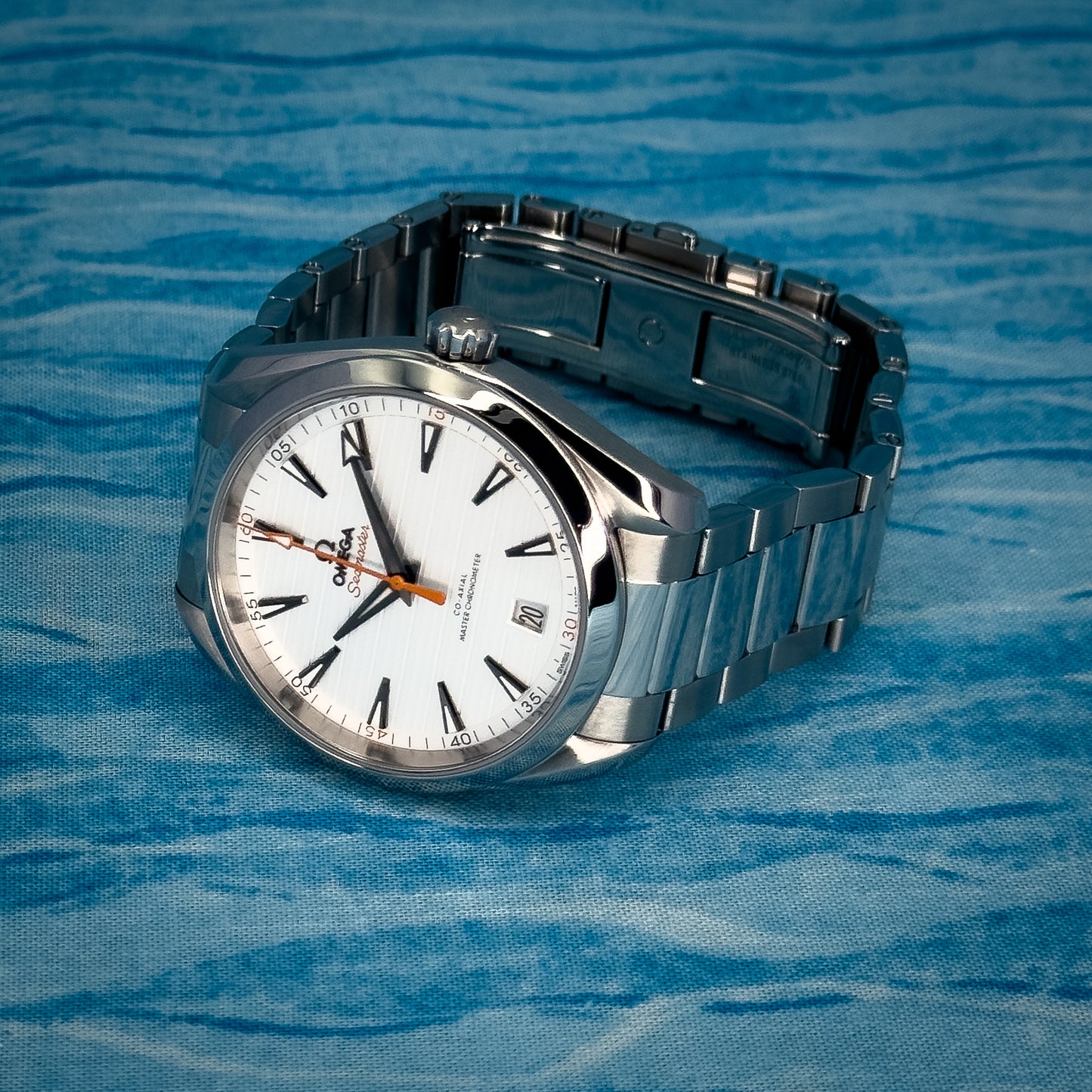 Omega Seamaster Aqua Terra Silver Teak Dial 41MM