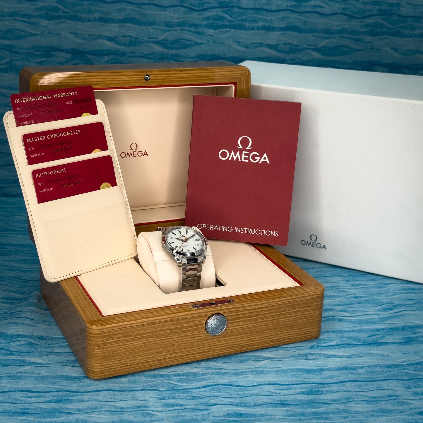 Omega Seamaster Aqua Terra Silver Teak Dial 41MM