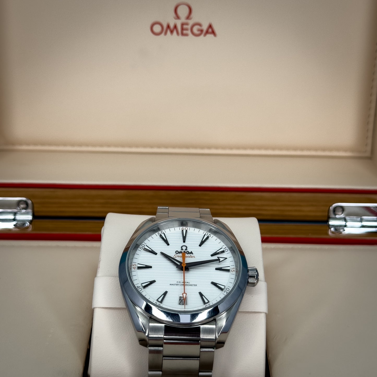 Omega Seamaster Aqua Terra Silver Teak Dial 41MM