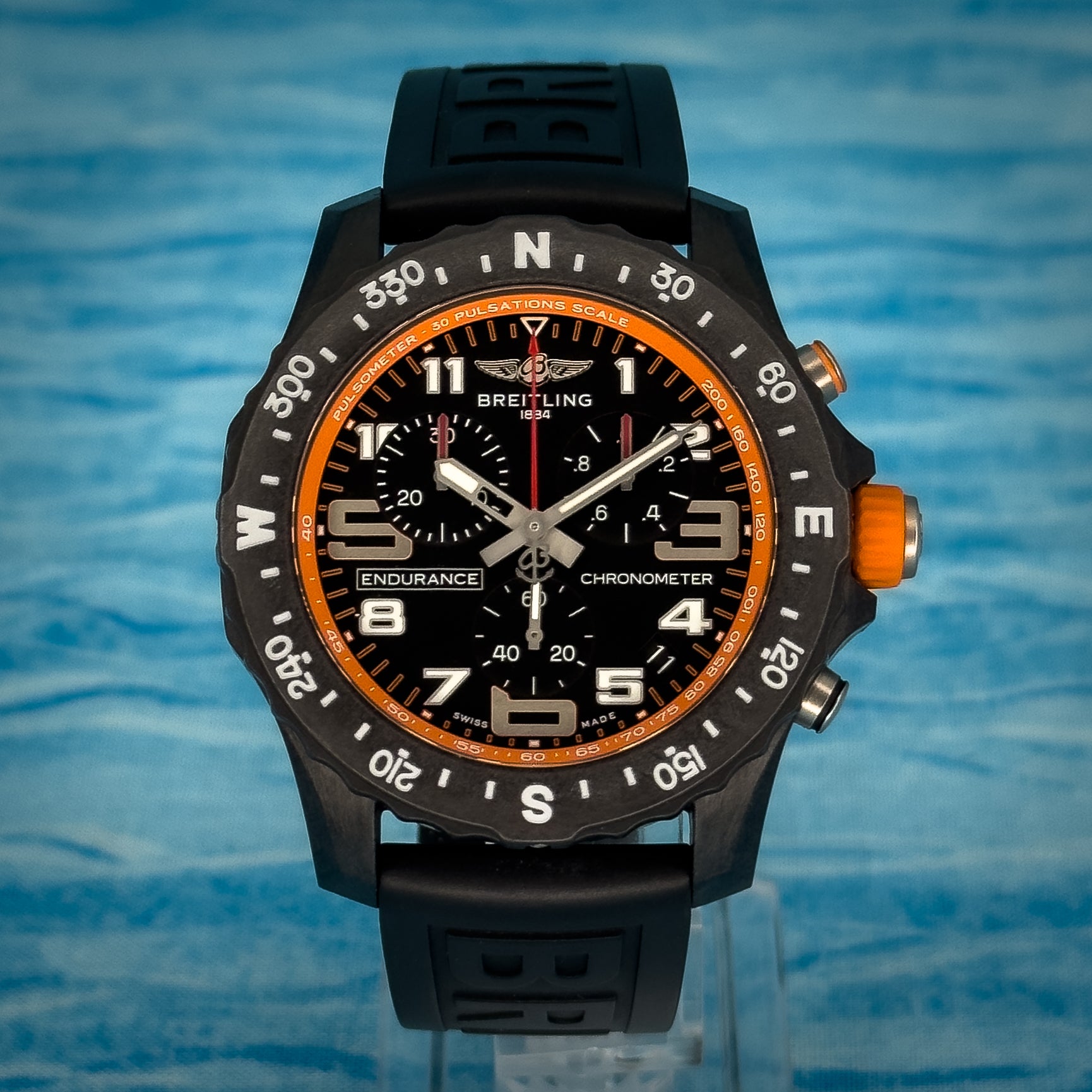 Breitling Endurance Pro Orange 44MM – Avelore Luxe