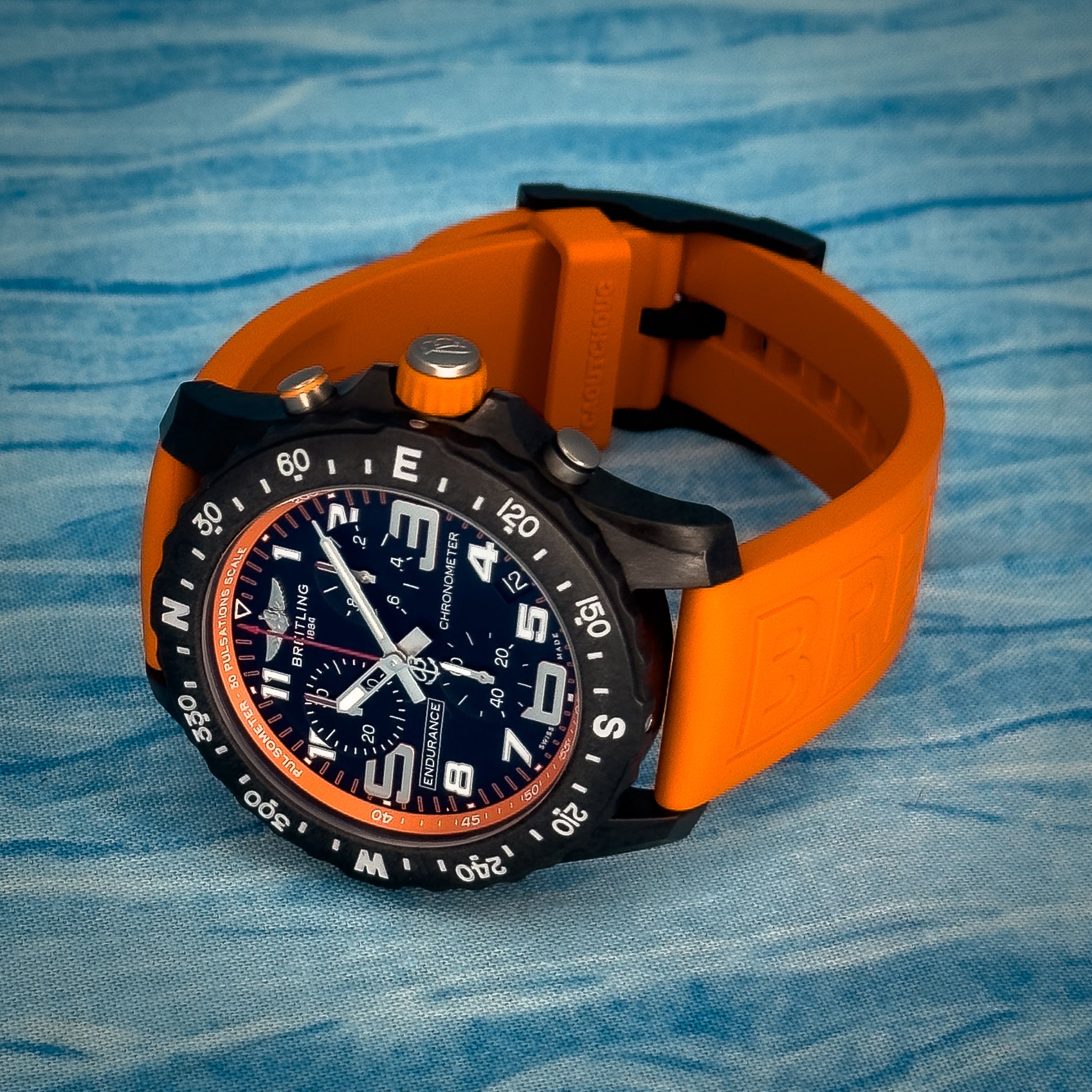 Breitling Endurance Pro Orange 44MM – Avelore Luxe