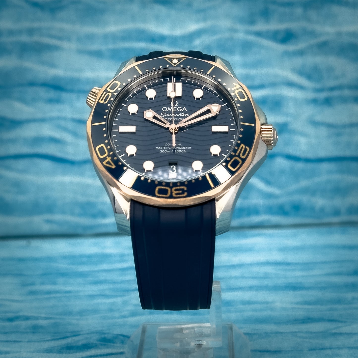 Omega Seamaster Diver 300 Sedna Gold 42MM