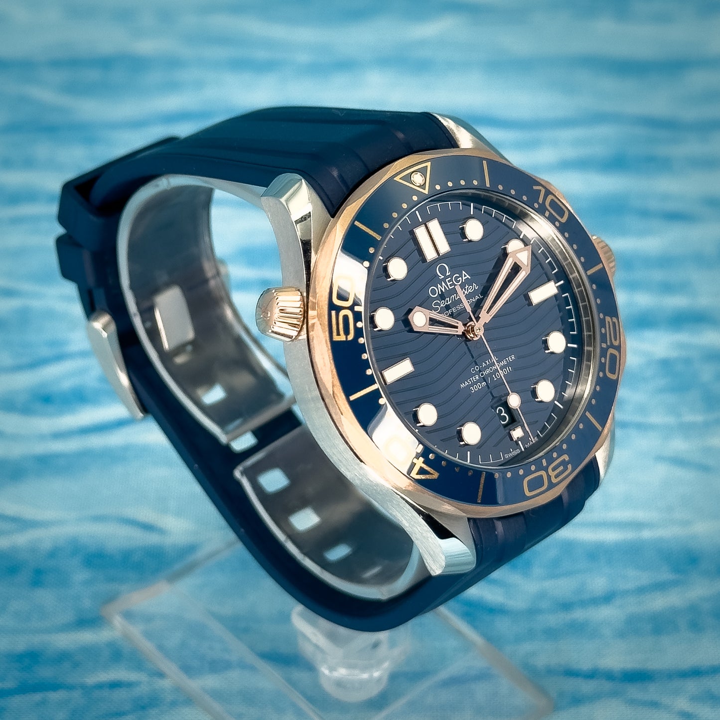 Omega Seamaster Diver 300 Sedna Gold 42MM