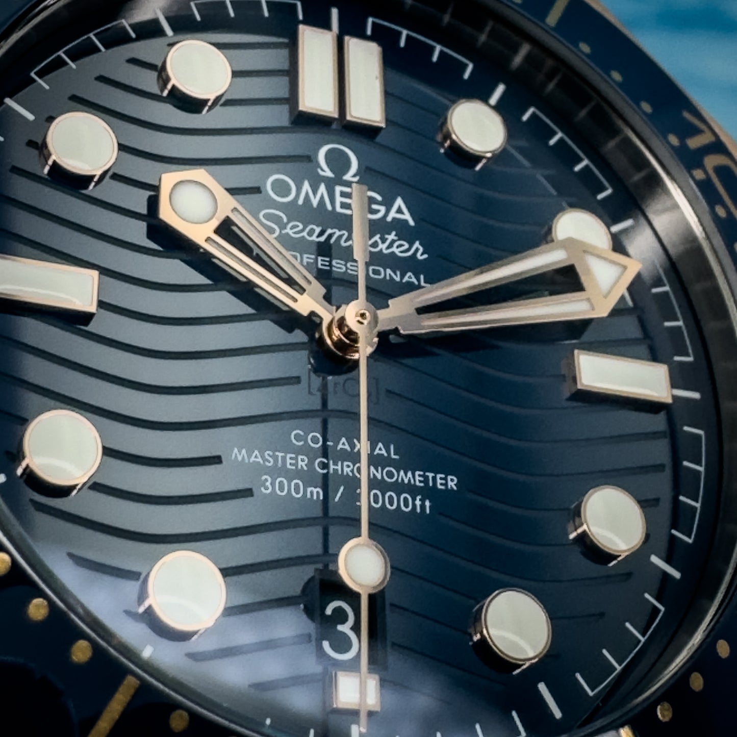 Omega Seamaster Diver 300 Sedna Gold 42MM