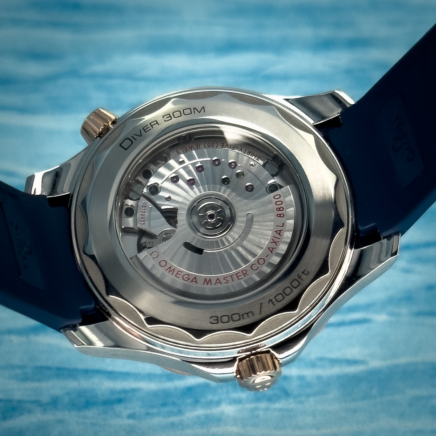 Omega Seamaster Diver 300 Sedna Gold 42MM