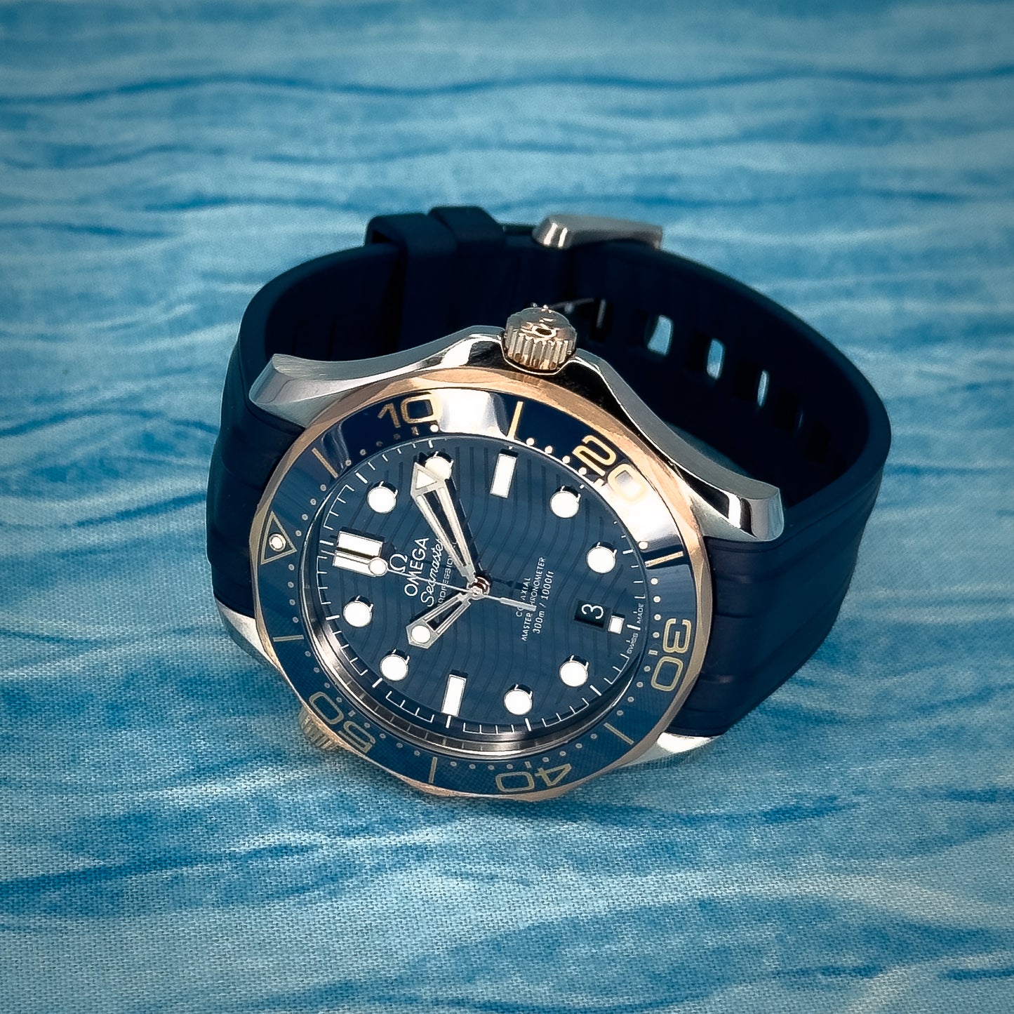Omega Seamaster Diver 300 Sedna Gold 42MM