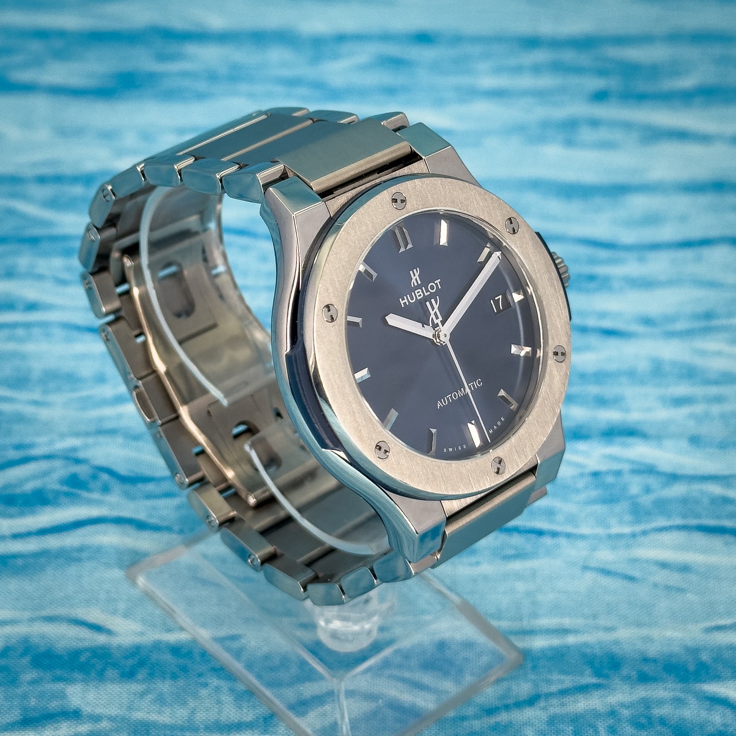 Hublot Classic Fusion Blue Dial 45MM