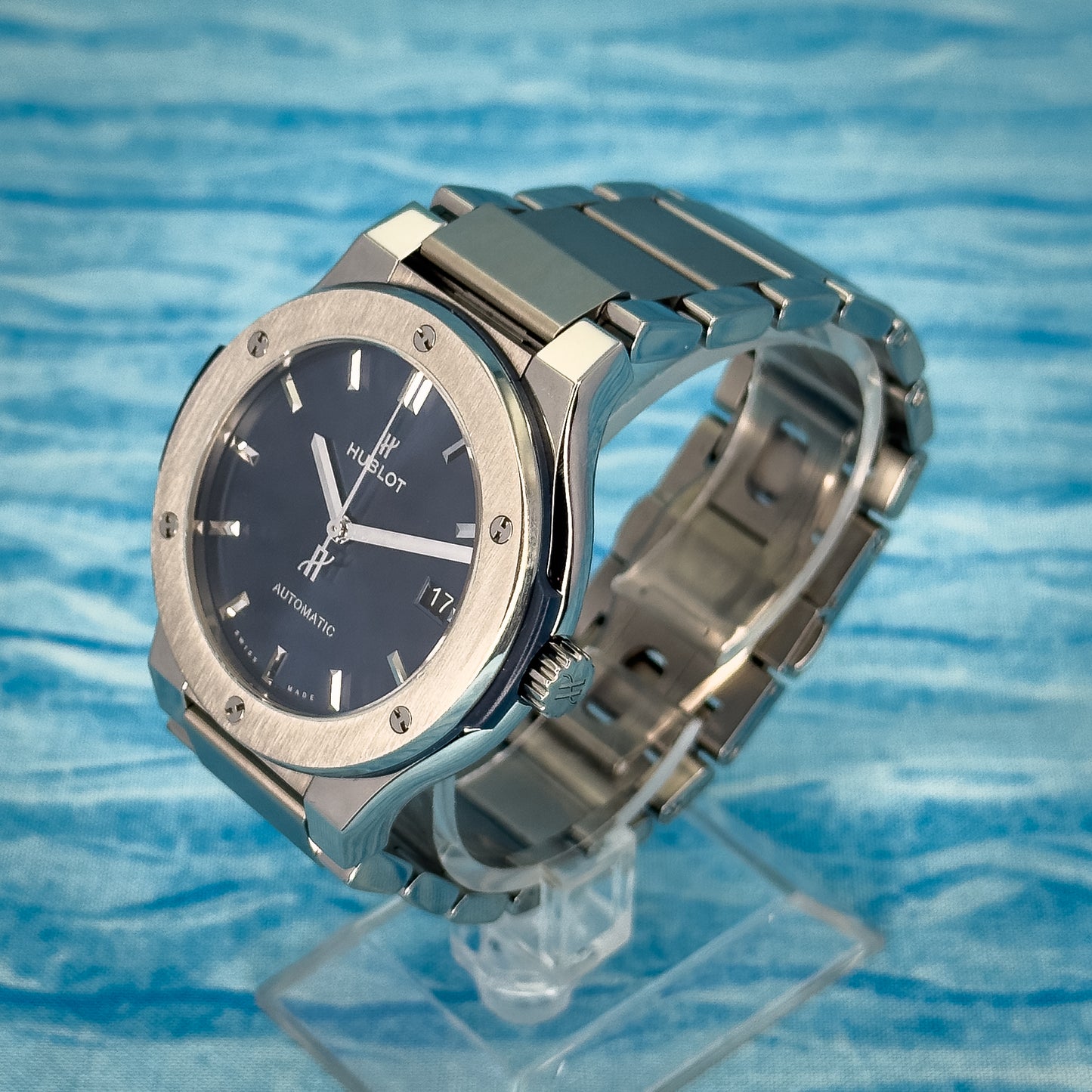 Hublot Classic Fusion Blue Dial 45MM