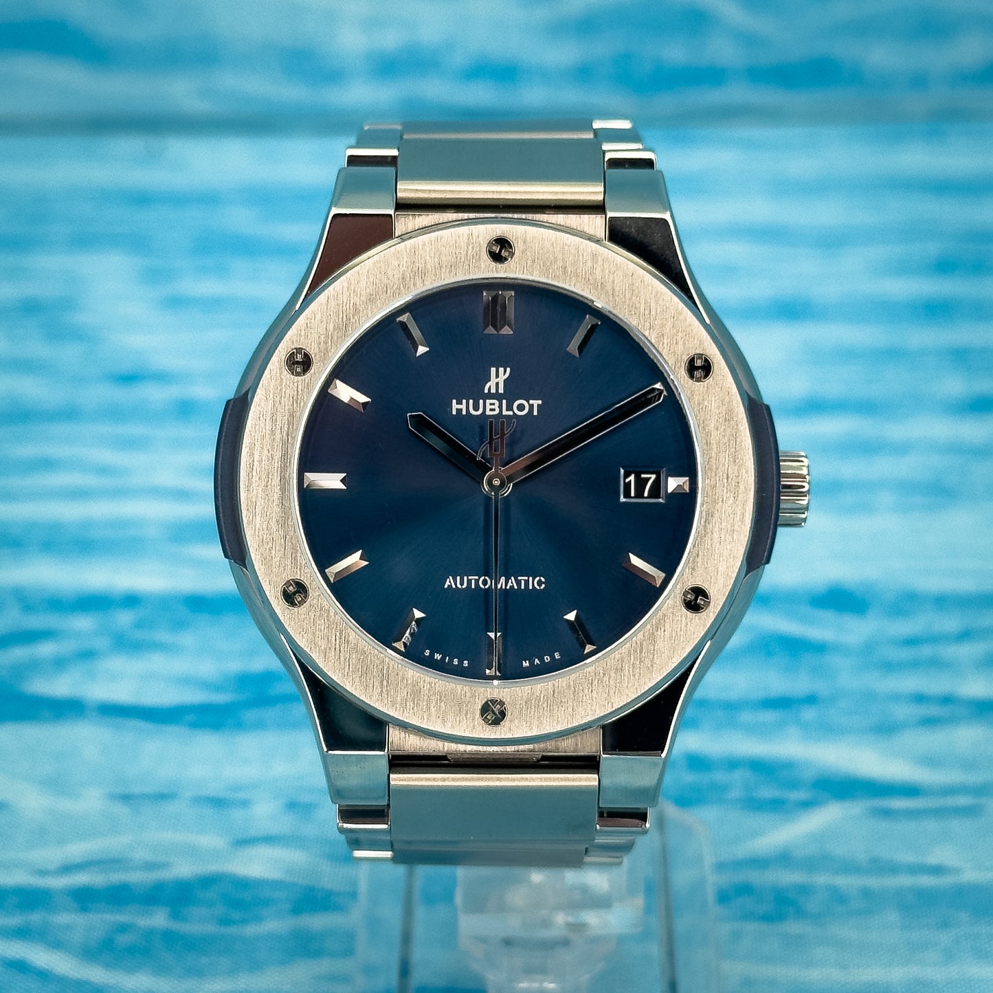 Hublot Classic Fusion Blue Dial 45MM