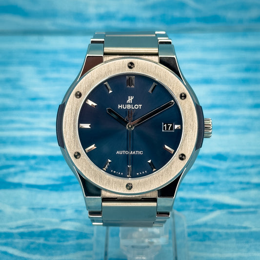 Hublot Classic Fusion Blue Dial 45MM