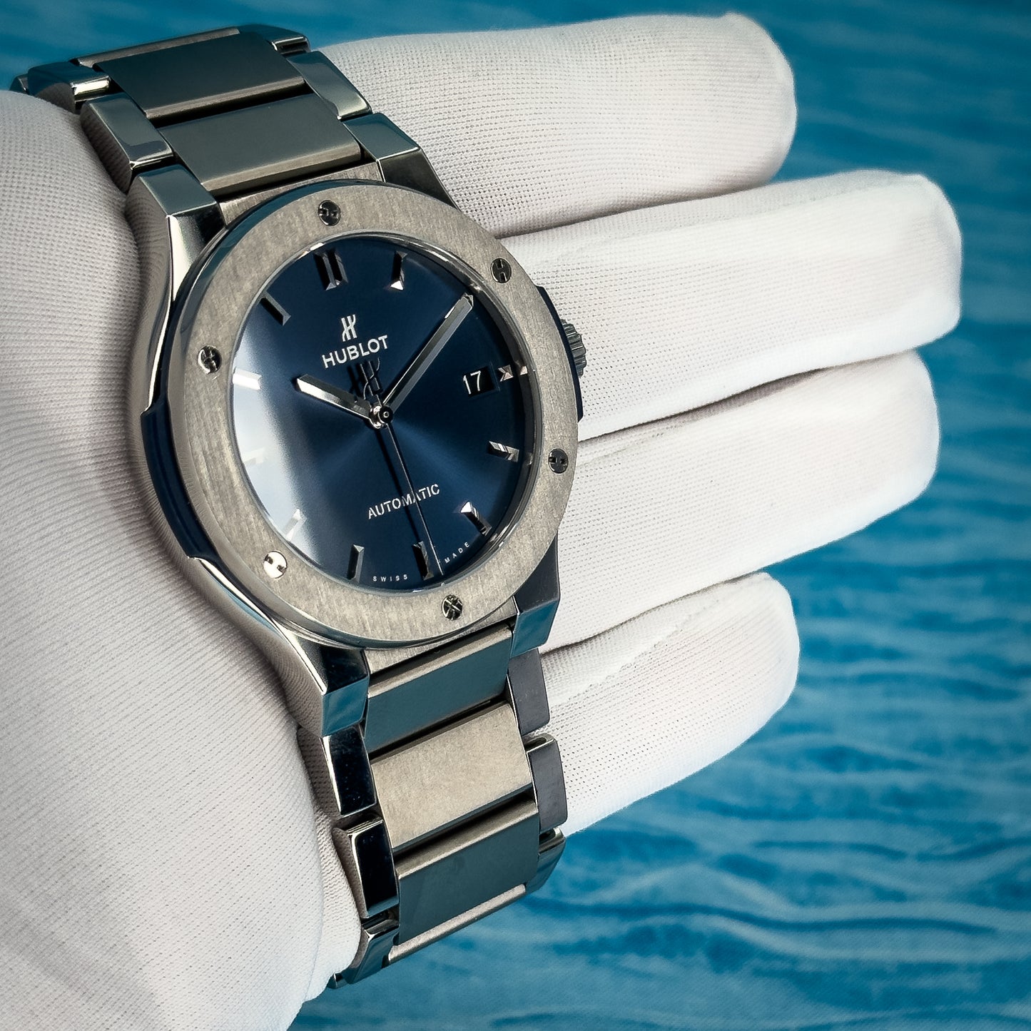 Hublot Classic Fusion Blue Dial 45MM