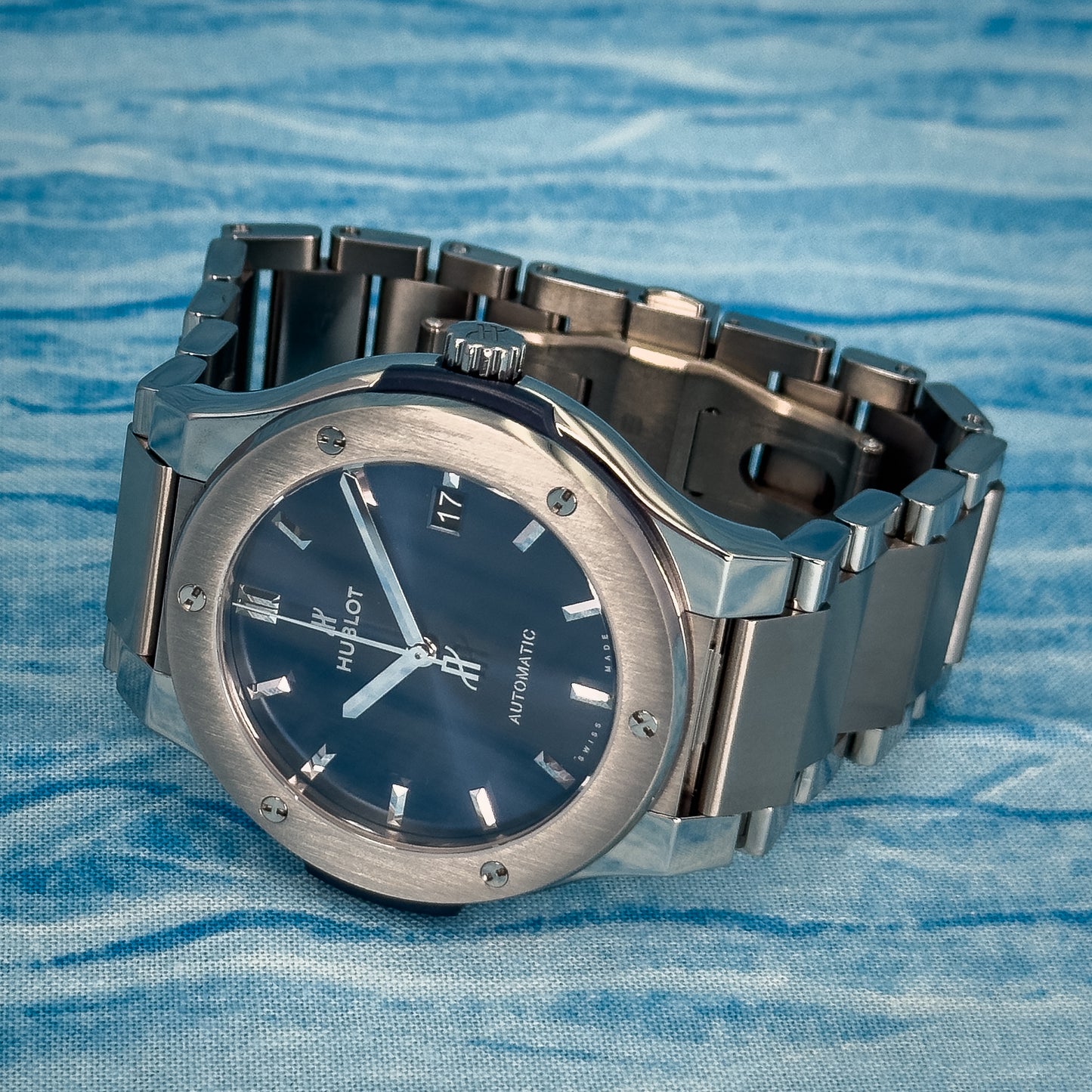 Hublot Classic Fusion Blue Dial 45MM