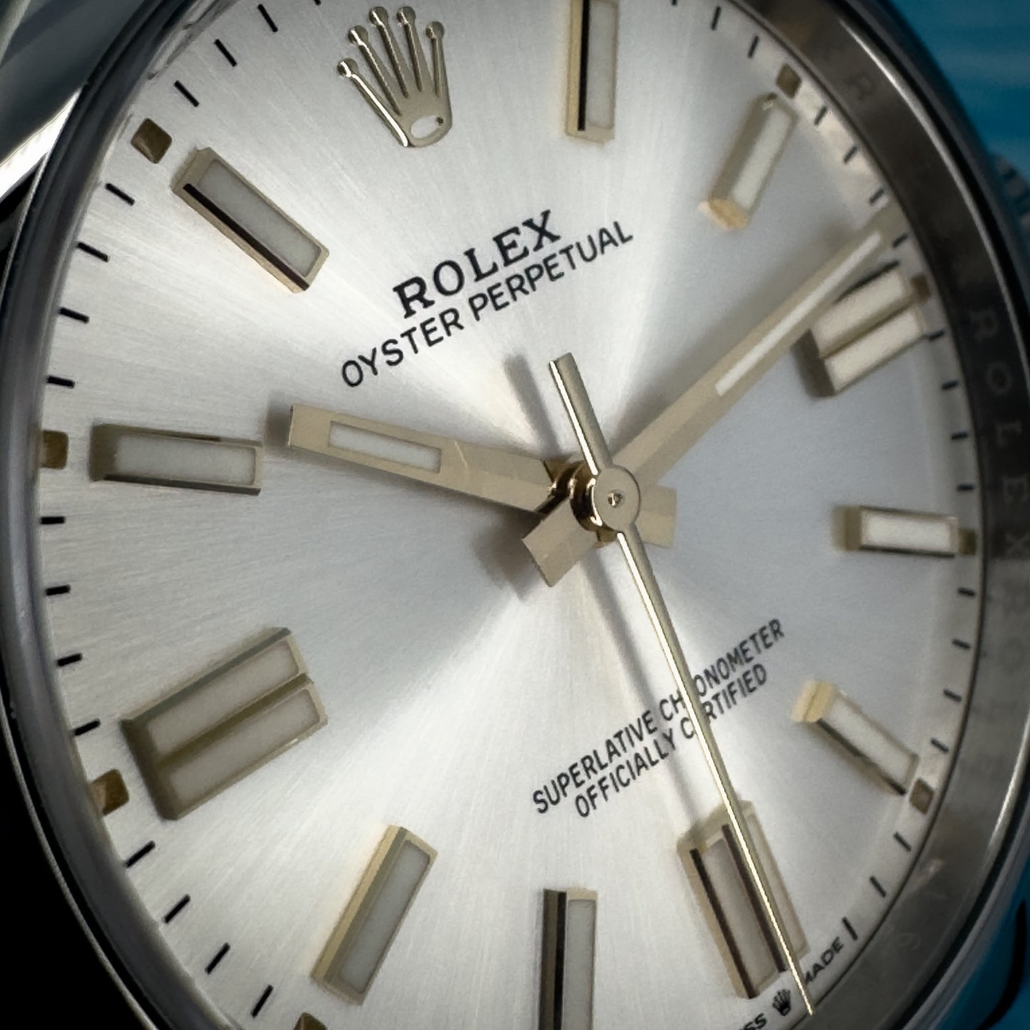 Rolex Oyster Perpetual Silver Dial 41MM