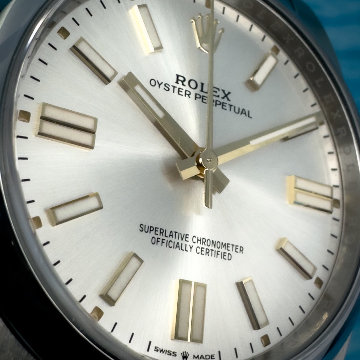Rolex Oyster Perpetual Silver Dial 41MM