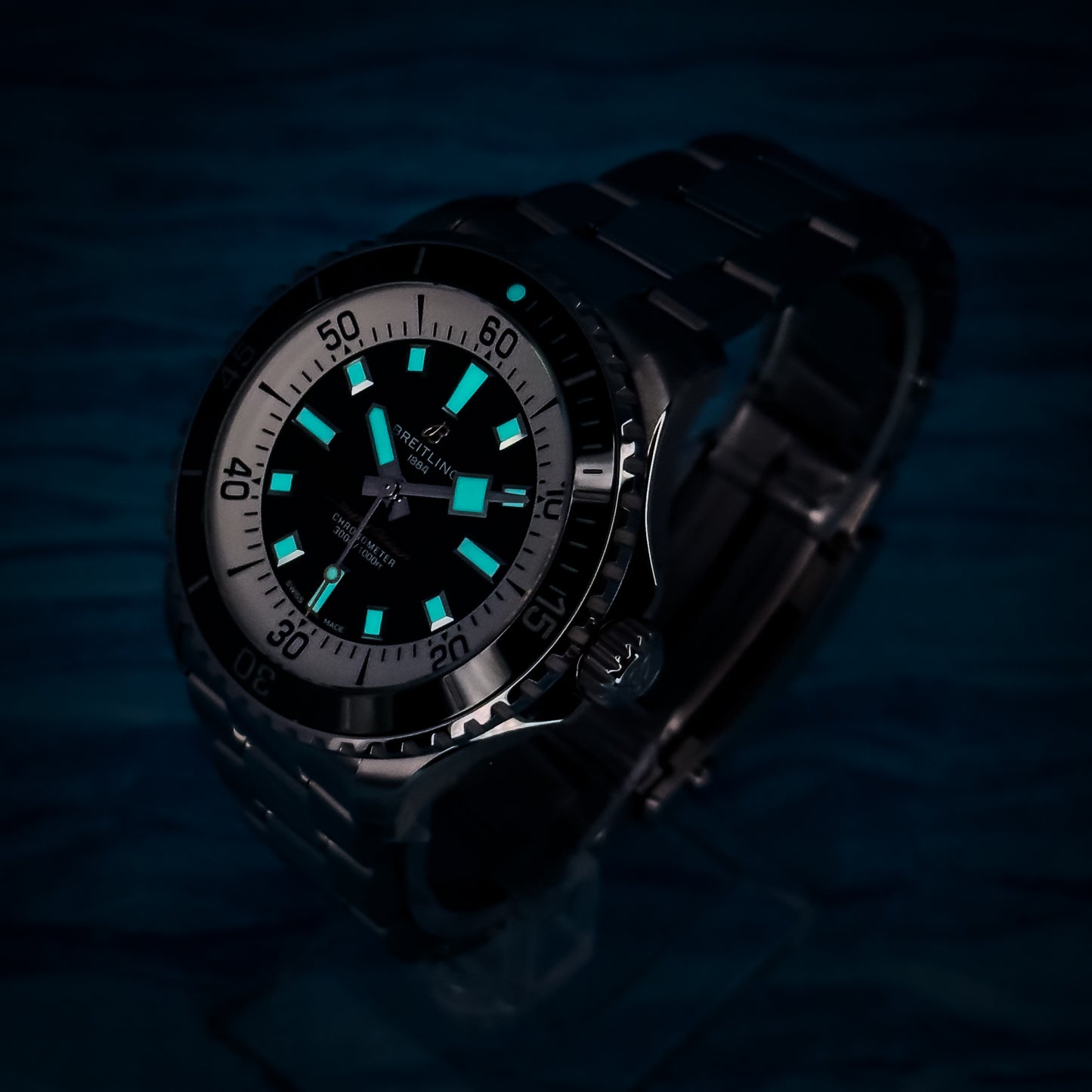 Breitling Superocean Green Dial 44MM