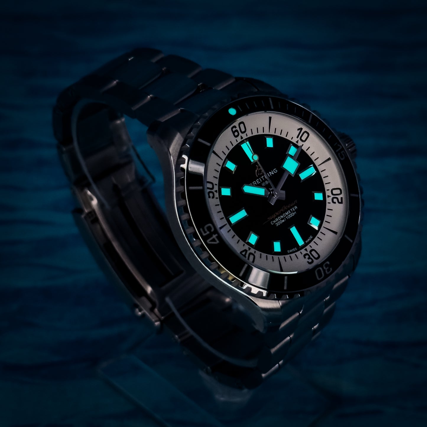 Breitling Superocean Green Dial 44MM